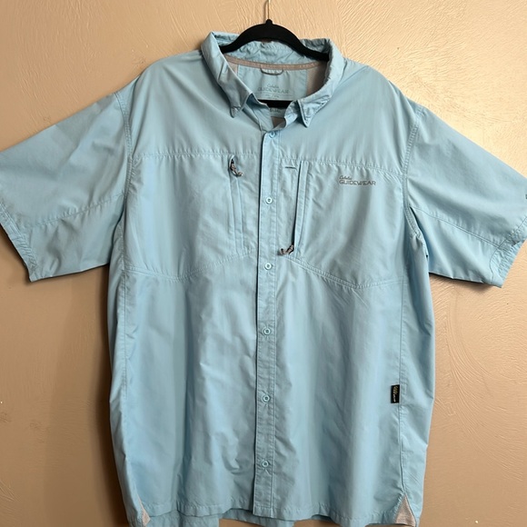 Cabela’s Guide Wear Vented Fishing Outdoor Men’s Button Up Shirt. 2XL - Picture 1 of 10
